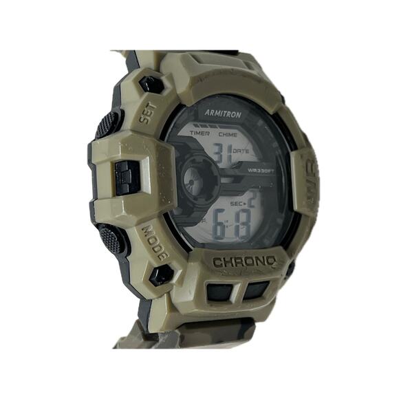 Armitron wr330ft Pro Sport Chrono M1105 Mens Watch - Picture 2 of 5